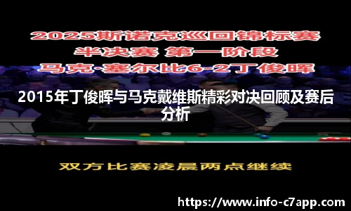 2015年丁俊晖与马克戴维斯精彩对决回顾及赛后分析